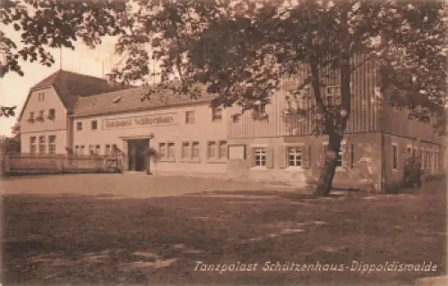 01744 Dippoldiswalde Tanzpalast Schützenhaus * um 1930