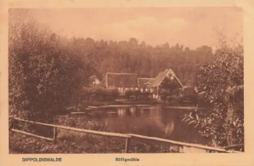 01744 Dippoldiswalde Rölligmühle * um 1930