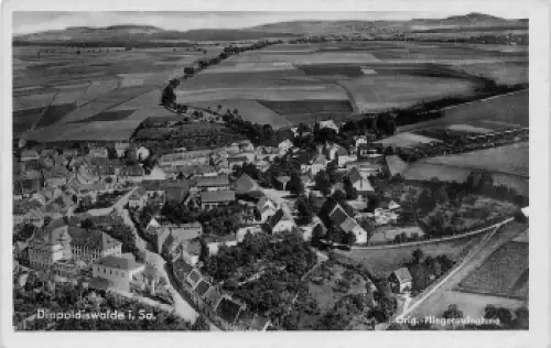 01744 Dippoldiswalde Fliegeraufnahme * um 1940