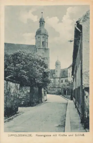 01744 Dippoldiswalde Rosengasse * um 1920