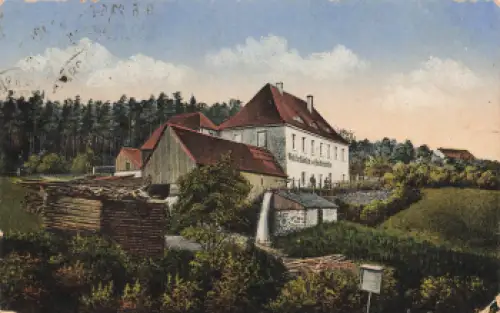 01734 Wendischkarsdorf Rabenau Restaurant Heidemühle o um 1920