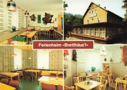 01768 Luchau Glashütte Ferienheim "Bretthäusl" * 1988