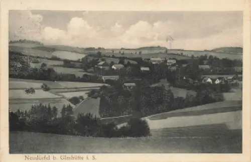 01768 Neudörfel Glashütte Sachsen o 1934