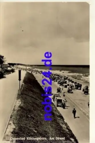 18225 Kühlungsborn Strand o 1960