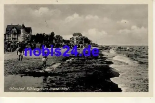 18225 Kühlungsborn Strand West o 1958