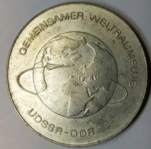 10 Mark DDR 1978 Weltraumflug