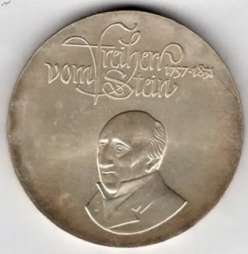20 Mark DDR 1981 Freiherr vom Stein Silbermünze