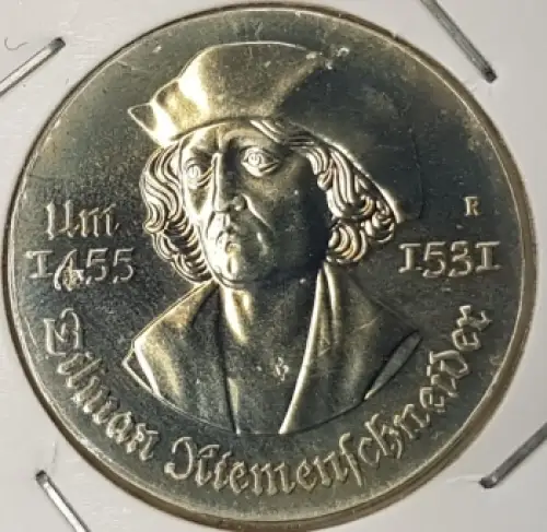 5 Mark DDR 1981 Tilmann Riemenschneider