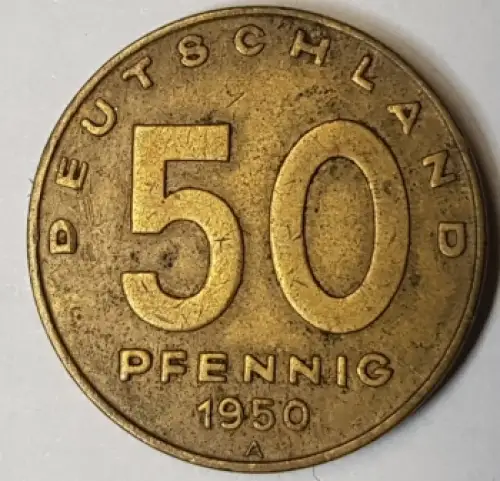 50 Pfennig 1950 A DDR