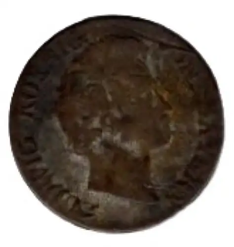 Bayern 1 Kreuzer 1828 König Ludwig I. Landmünze