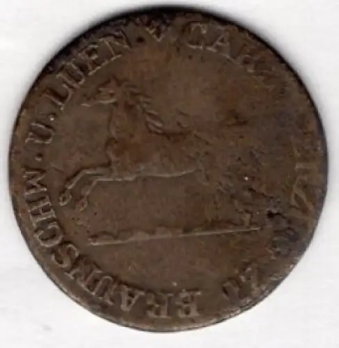 Braunschweig Lüneburg 1/12 Taler 1827