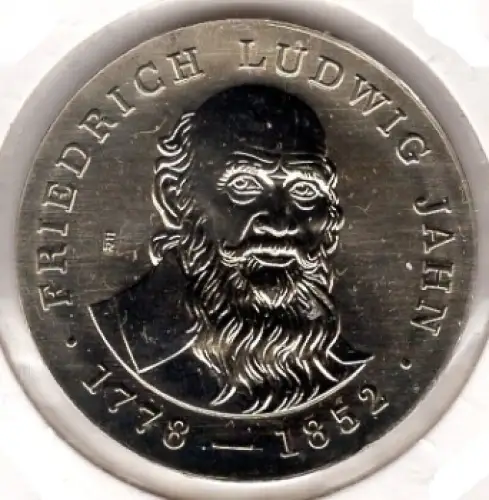 5 Mark DDR 1977 Friedrich Ludwig Jahn