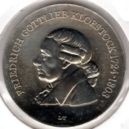 5 Mark DDR 1978 Friedrich Gottlieb Klopstock