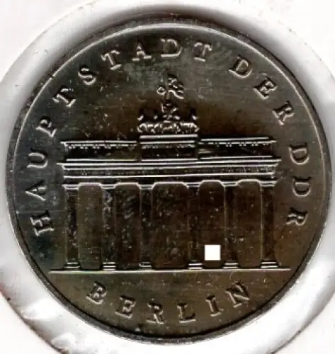 5 Mark DDR 1986 Berlin Brandenburger Tor