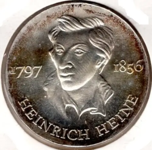 10 Mark DDR 1972 Heinrich Heine