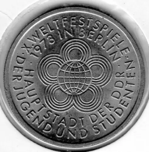 10 Mark DDR 1973 Weltfestspiele der Jugend