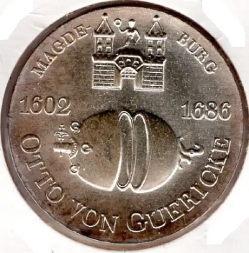 10 Mark DDR 1977 Otto von Guericke