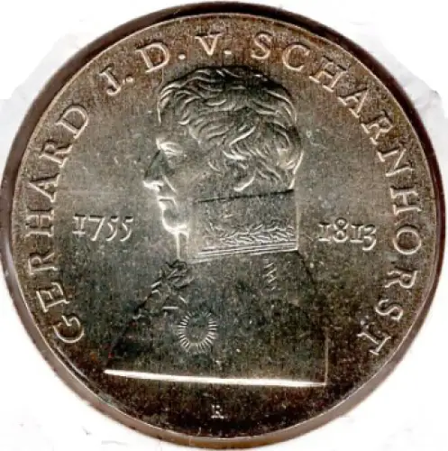 10 Mark DDR 1980 Gerhard von Scharnhorst