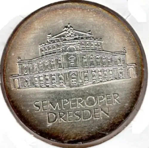 10 Mark DDR 1985 Semperoper Dresden