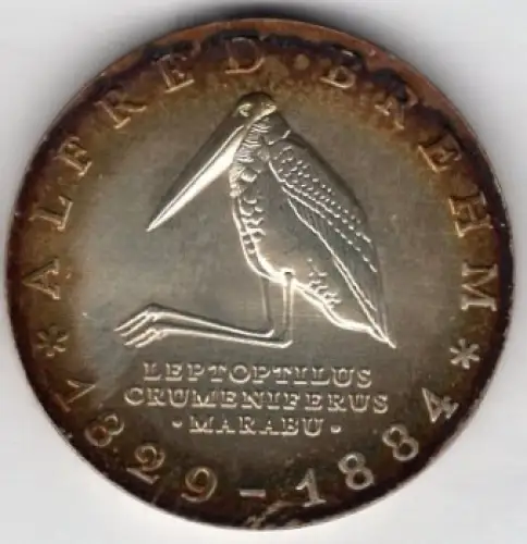 10 Mark DDR 1984 Alfred Brehm