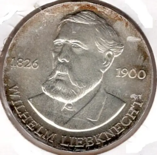 20 Mark DDR 1976 Wilhelm Liebknecht