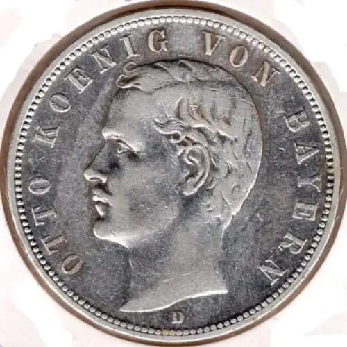 5 Mark Bayern 1903 Otto Silbermünze
