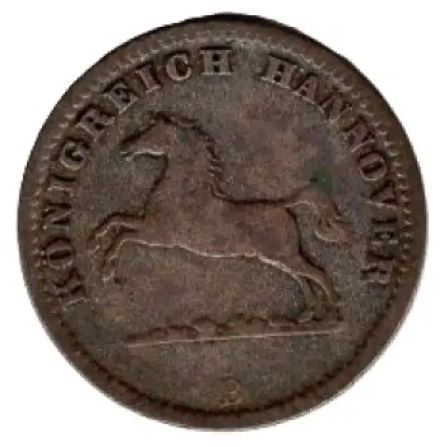 HANNOVER 1 Groschen 1859 B König Georg V