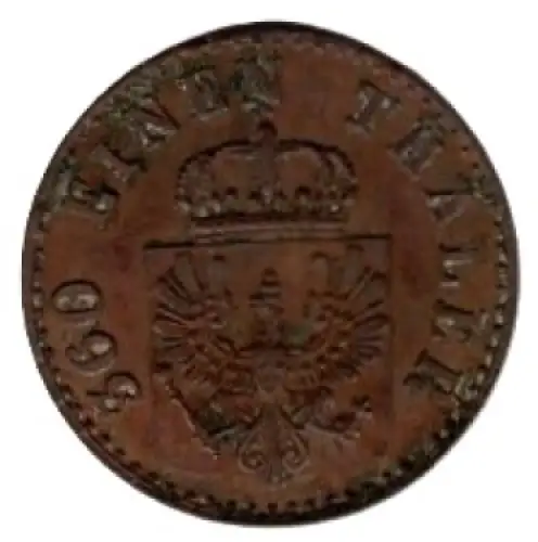 Preußen 1 Pfennig 1848 A Friedrich Wilhelm VI