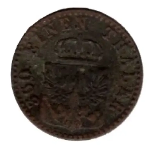 Preußen 1 Pfennig 1862 A Wilhelm I