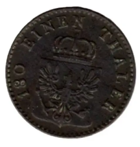 Preußen 2 Pfennig 1856 A Friedrich Wilhelm VI