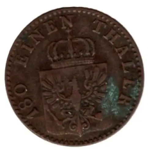 Preußen 2 Pfennig 1865 A Wilhelm I