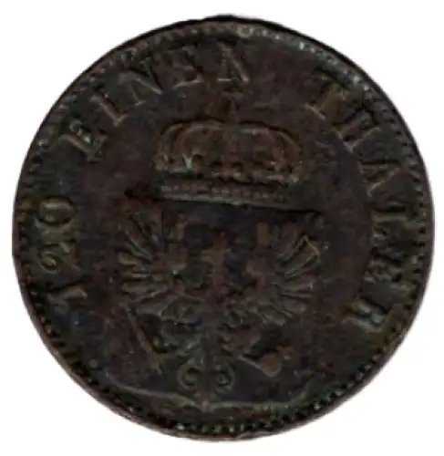Preußen 3 Pfennig 1851 A Friedrich Wilhelm VI