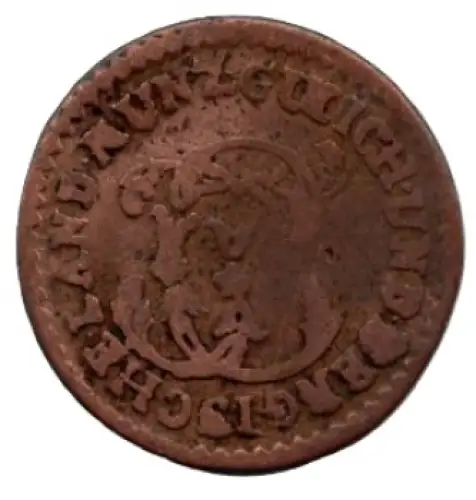 Jülich-Berg 1/2 Stüber 1785 Karl Theodor