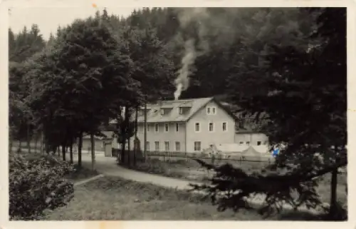 01762 Pöbeltal Ferienlager Karl Liebknecht Waggonbau Dessau o 1959