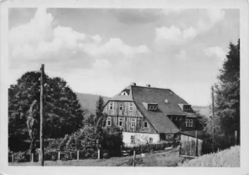 01744 Dönschten Erzgebirge Dresdner Schullandheim * um 1950