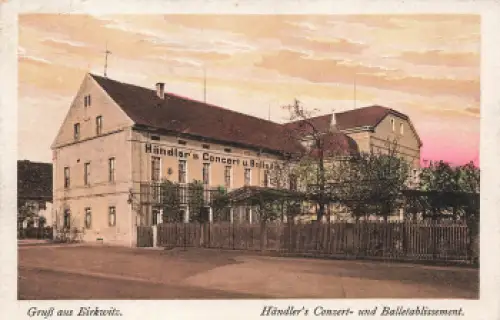 01796 Birkwitz Pirna Händlers Conzert und Balletablissement o 1928