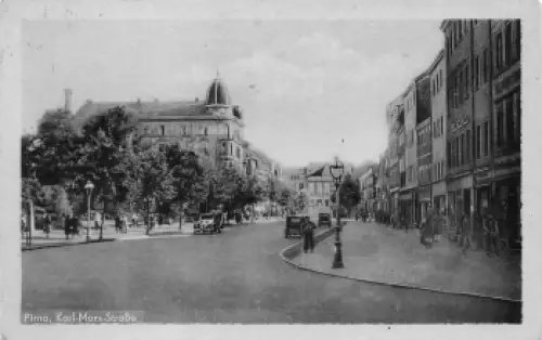 01796 Pirna Karl-Marx-Straße o 1955