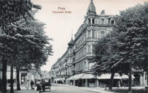 01796 Pirna Elbe Dohnasche Straße * um 1910