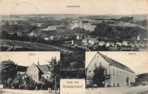 01796 Rottwerndorf Pirna Gasthof o 1910