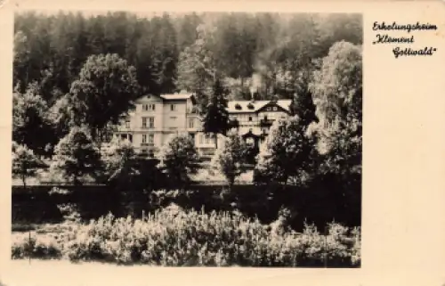 01814 Krippen Sächsische Schweiz Erhoungsheim "Klement Gottwald" o 1958