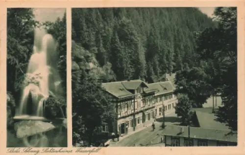 01855 Lichtenhainer Wasserfall Sächsische Schweiz o 1933