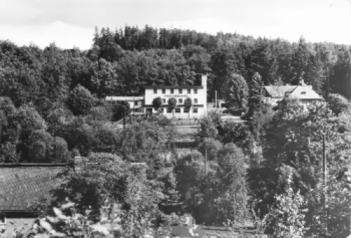 01816  Bad Berggießhübel Steigerbaude Ferienheim VEB Verkehrskombinat Cottbus * 1988