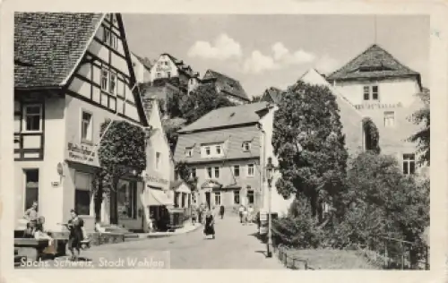 01829 Stadt Wehlen Sächsische Schweiz o 1953