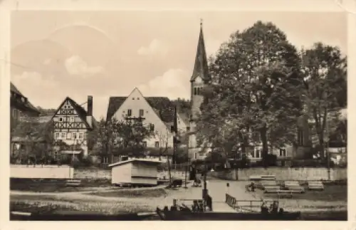 01829 Stadt Wehlen Dampfer Anlegestelle o 1962