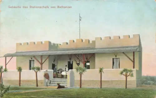 Bethanien Gebäude des Stationschefs Deutsch-Südwestafrika * um 1910