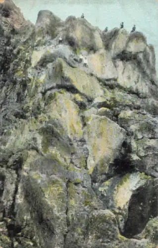 Schlucht in den Karrasbergen Deutsch-Südwestafrika * um 1910