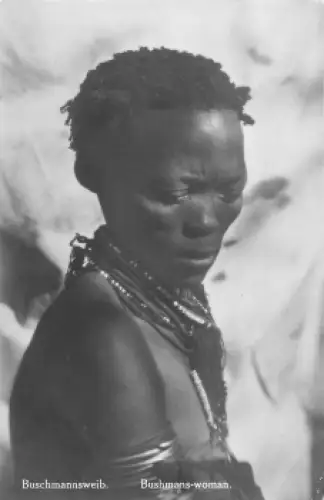 Buschmannsweib Deutsch-Südwestafrika * um 1910
