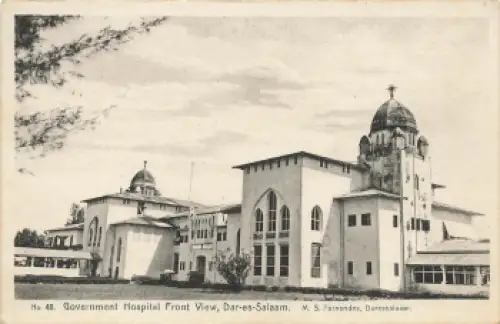 Daressalam Government Hospital  Deutsch-Ostafrika * um 1910