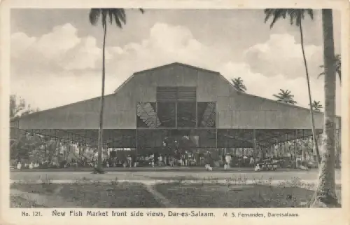 Daressalam New Fish Market Deutsch-Ostafrika * um 1910