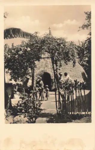 Moschi Haus des Gemeindeältesten Ostafrika * um 1930